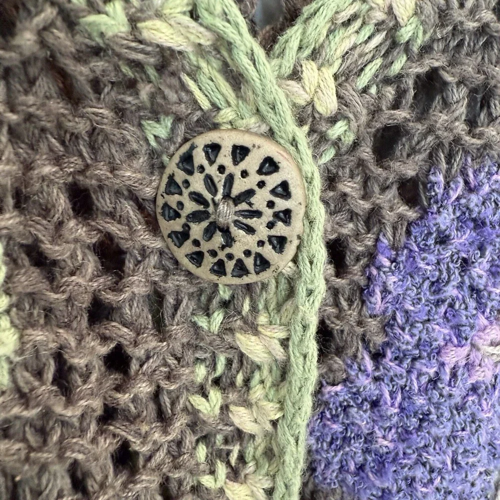 Sigrid Olsen Multicolor Knit Cardigan - Picture 3 of 6